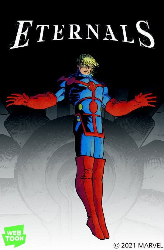 웹툰 '이터널스'. 네이버웹툰 제공